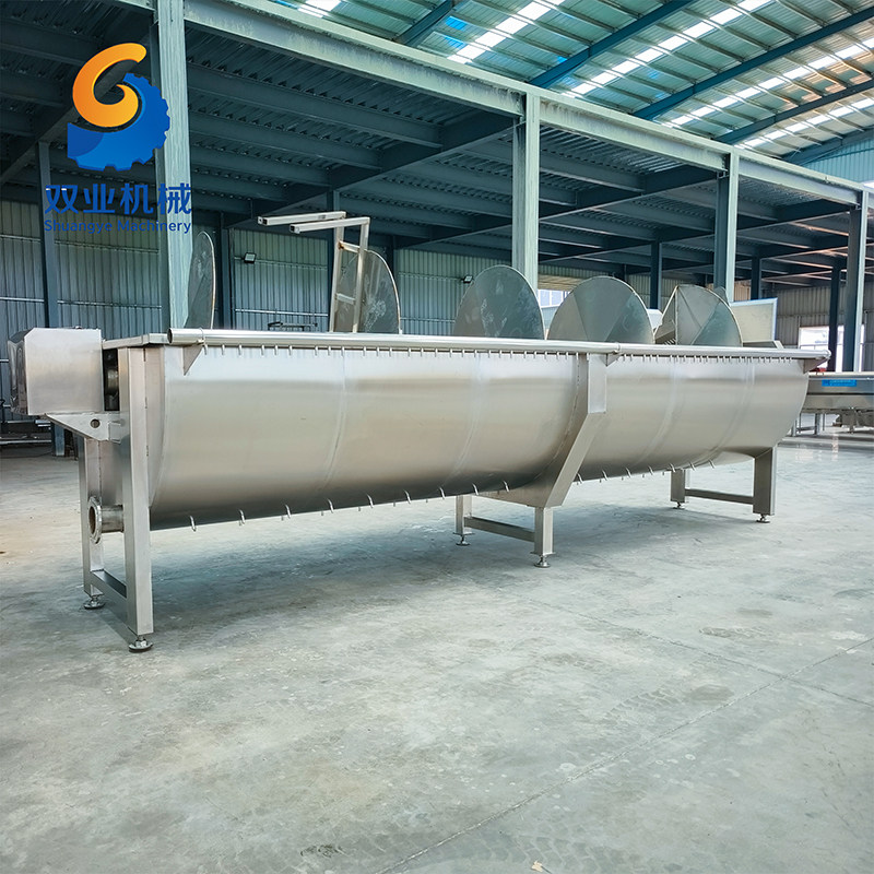 Poultry Abattoir Equipment Poultry Processing Pre-Cooler Chicken Duck Goose Rabbit Quail Cooler Pre-Cooling Machine